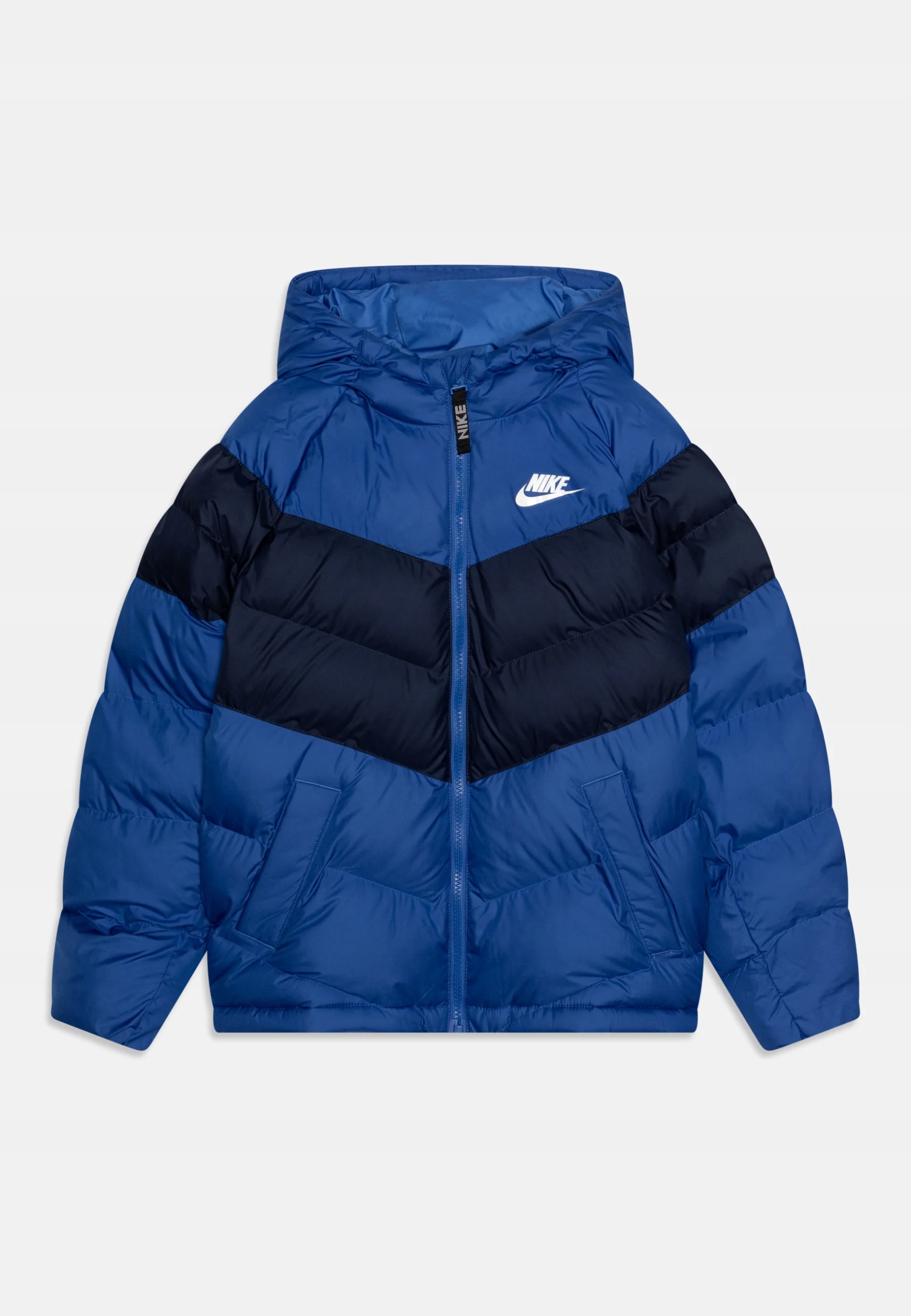 Kurtka zimowa dziecięca Nike niebieska 158/170 cm