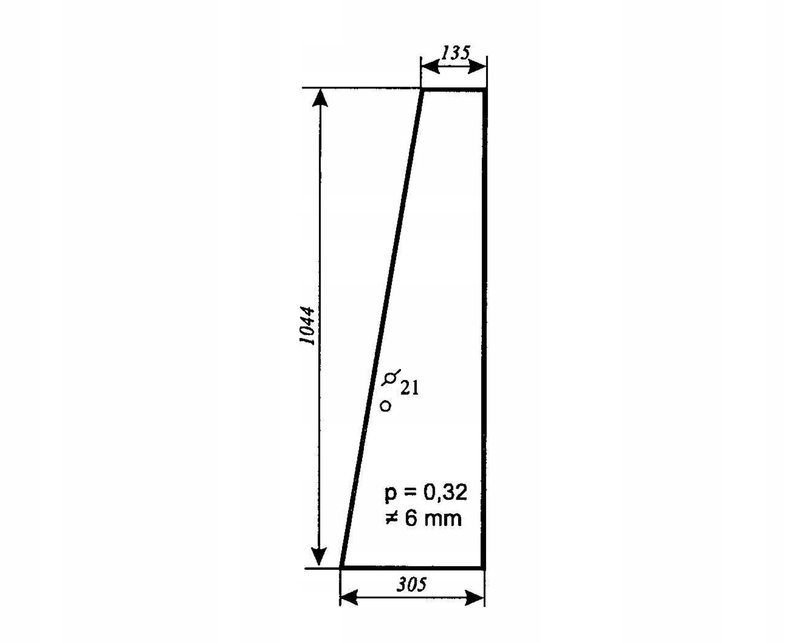Sklo pro traktor Mf Massey Ferguson výklopné sklo zelené 3389399M2