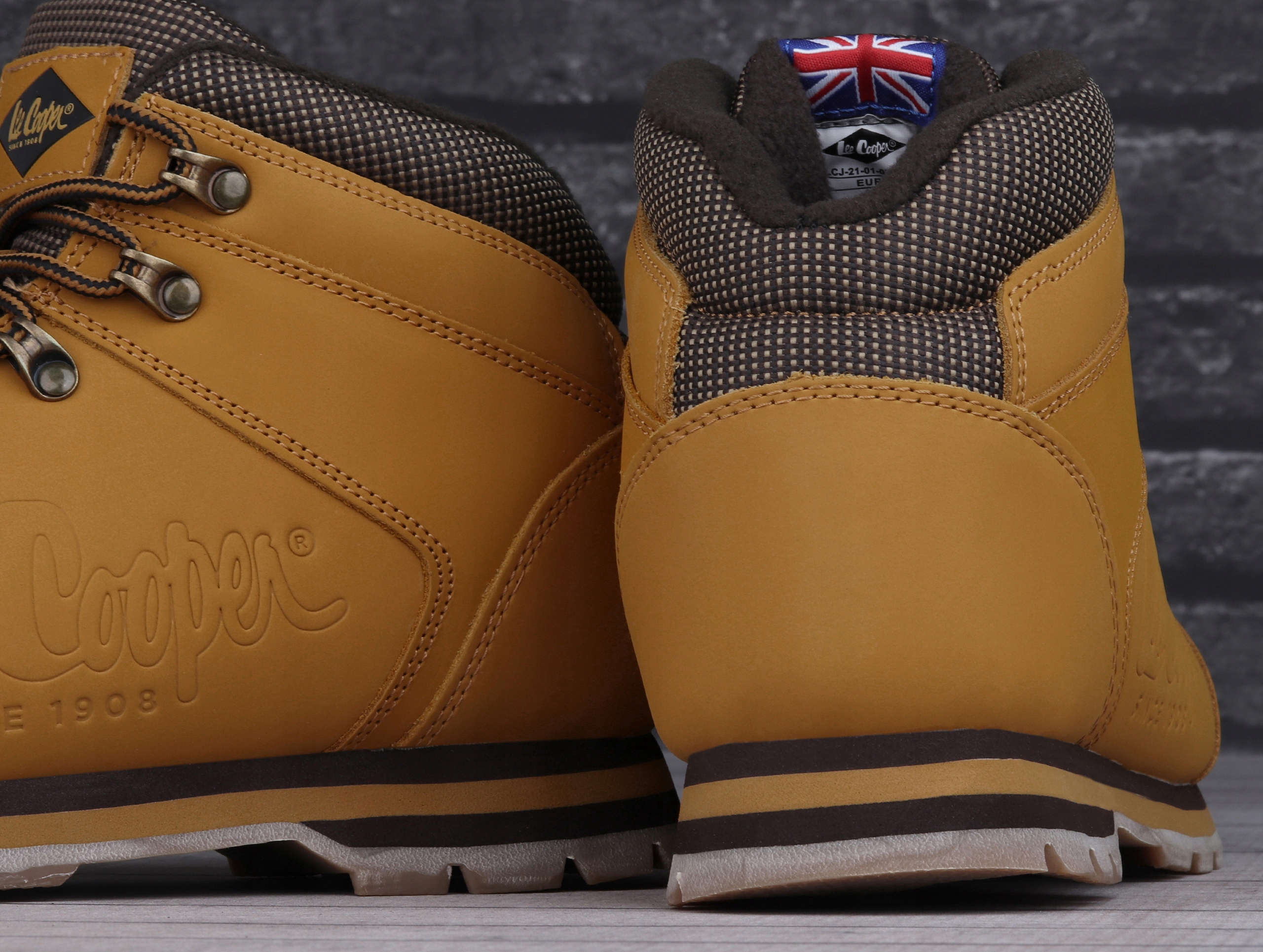 Buty zimowe Lee Cooper LCJ-21-01-0706 Ocieplane Rozmiar 45