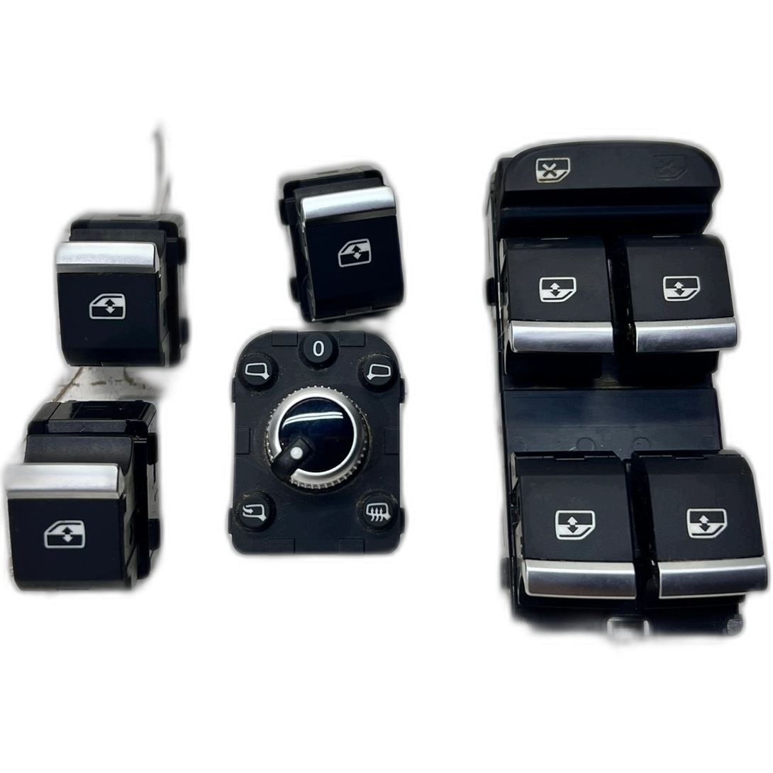 window control switch KOMPLET AUDI A4 B9 A5 8W Q7 8W0959851E 1/26