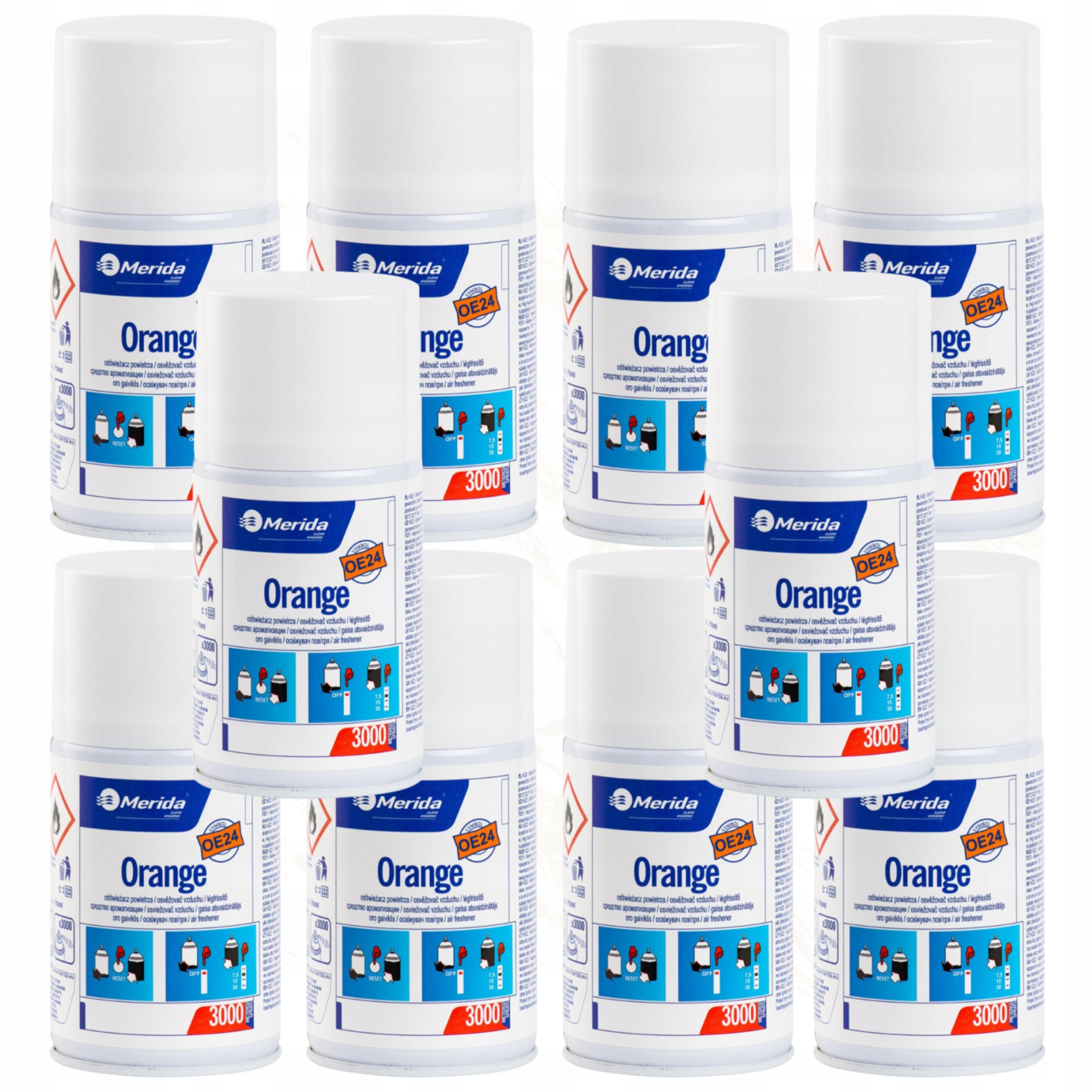 Levně Merida Osvěžovač Vzduchu 10 Ks OE24 Orange 250 ML