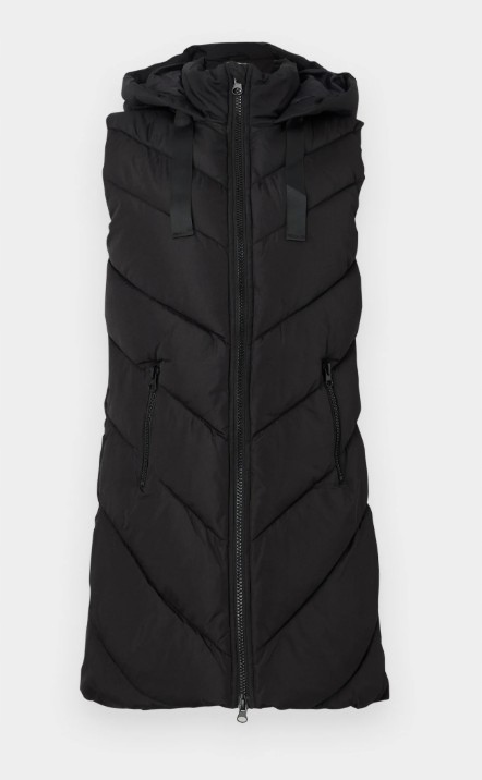 Jdy Jdy Skylar Černá vesta Velikost S