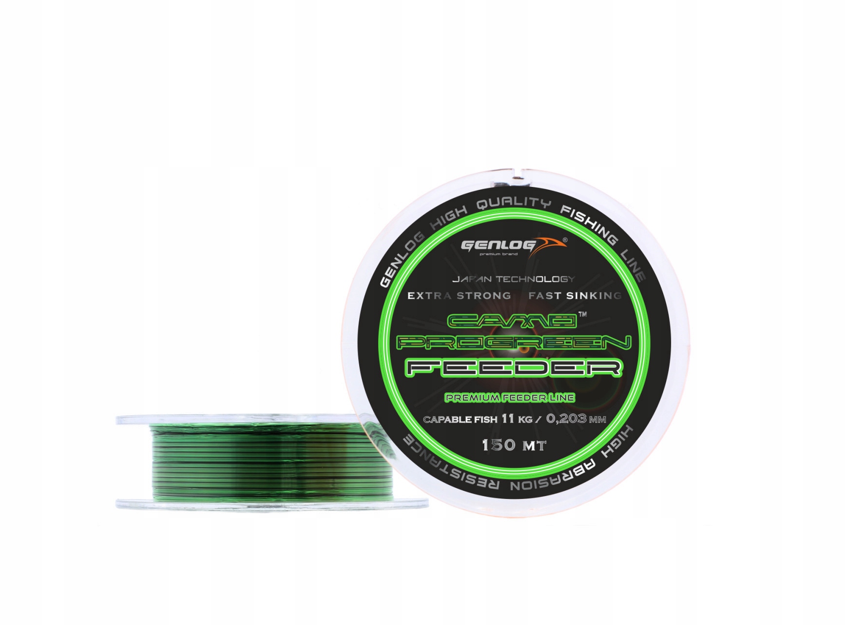 Żyłka Genlog Camo Progreen Feeder 150m-0,181mm