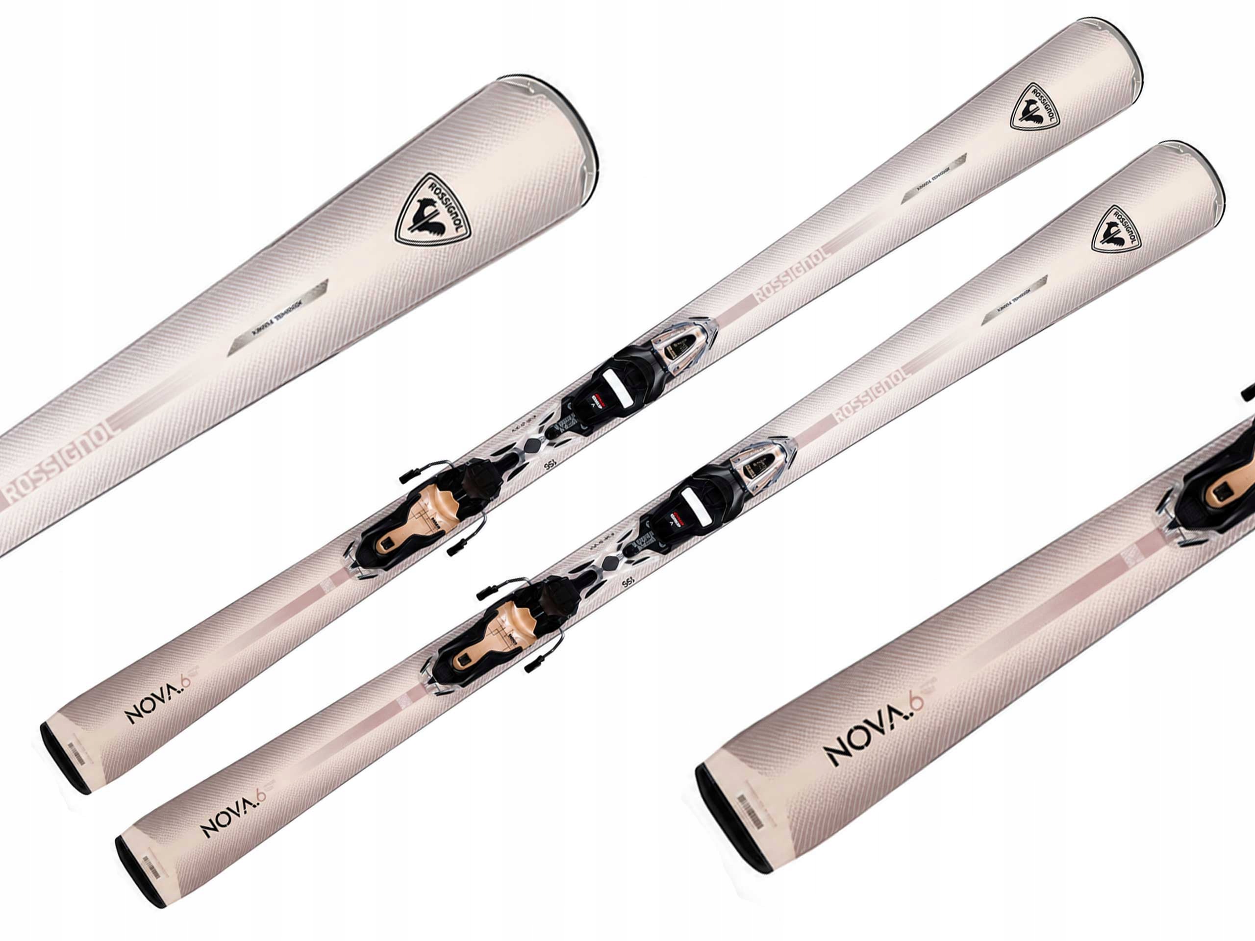 Narty damskie Rossingnol Nova 6 wiązania Xpress W 11 Gw 142cm