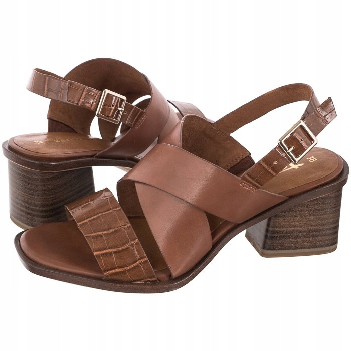 

Buty Damskie Sandały Tamaris 1-28349 Brązowe