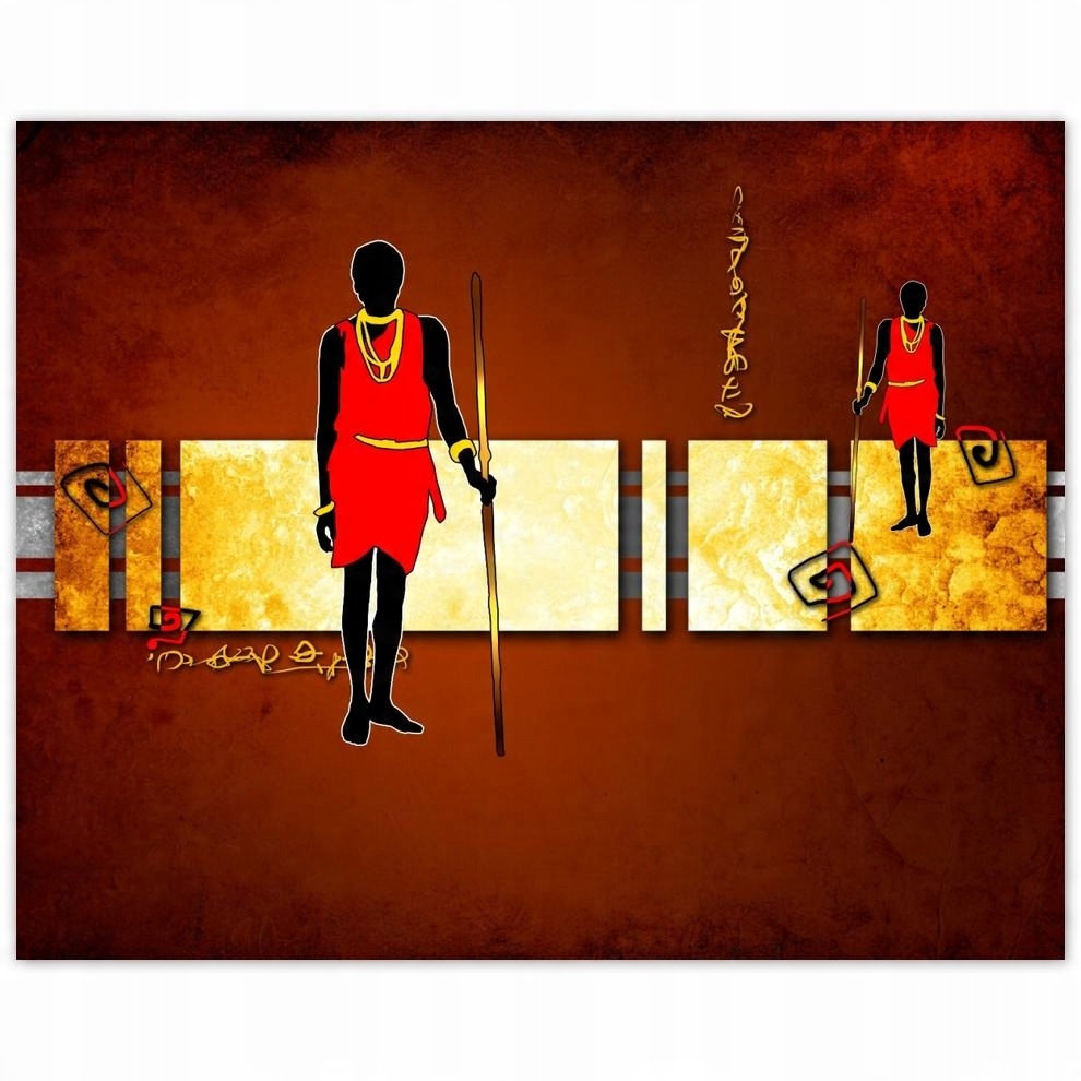

Plakat 50x40 Wojownicy przed walką
