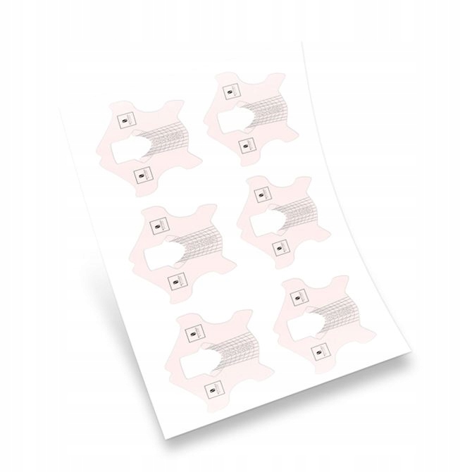 

Szablony do przedłużania paznokci 100szt.