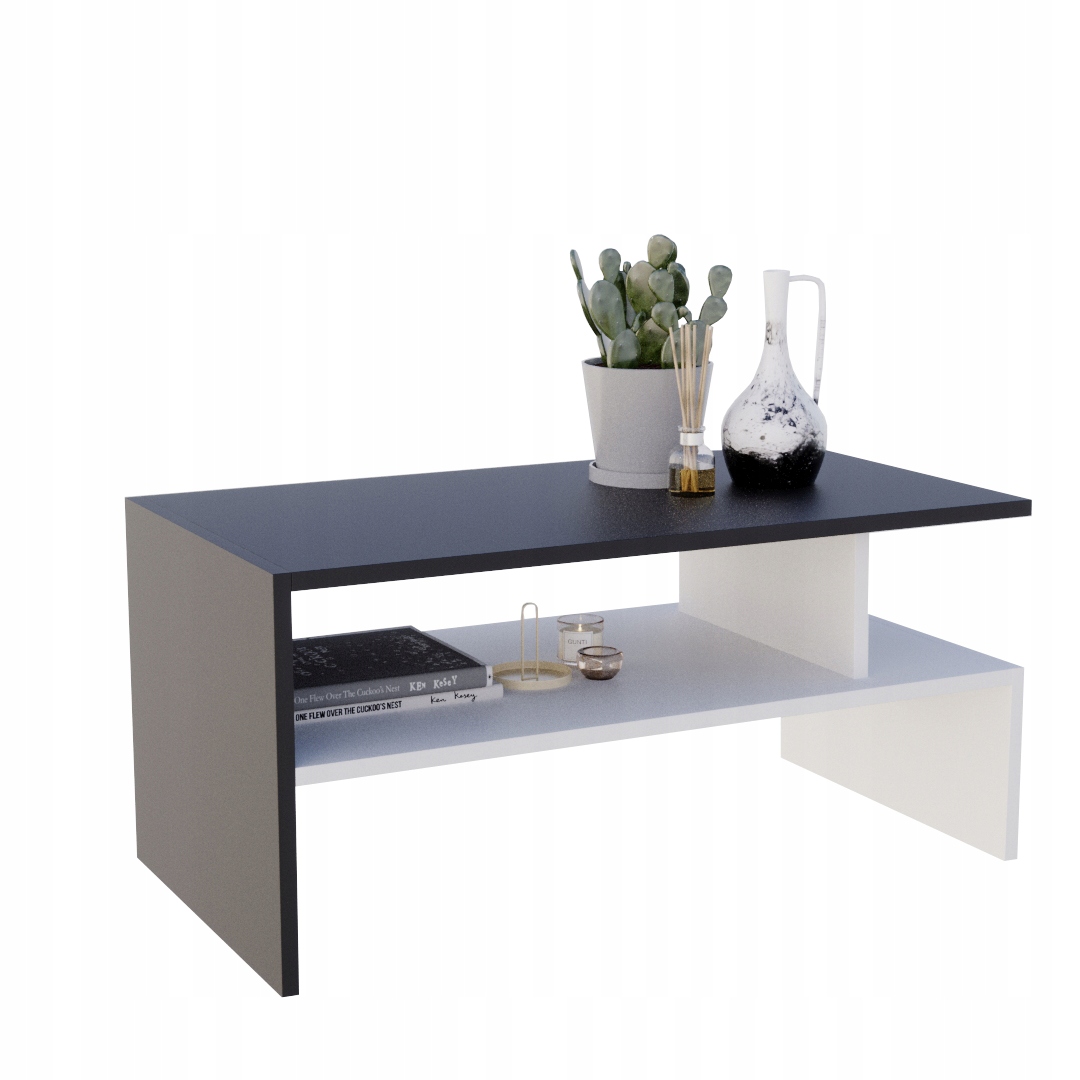 Stolová lavice Jula bílo černá zesílená