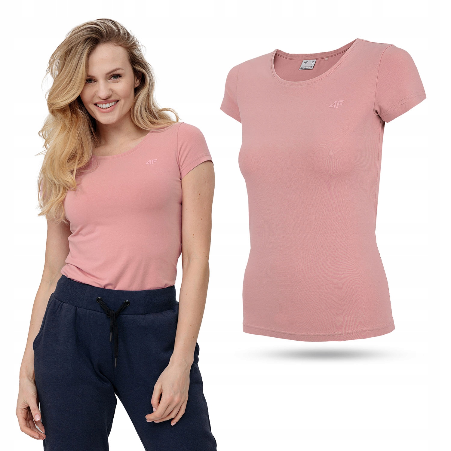 

Koszulka Damska 4F T-shirt Wiosna Lato L22-TSD350