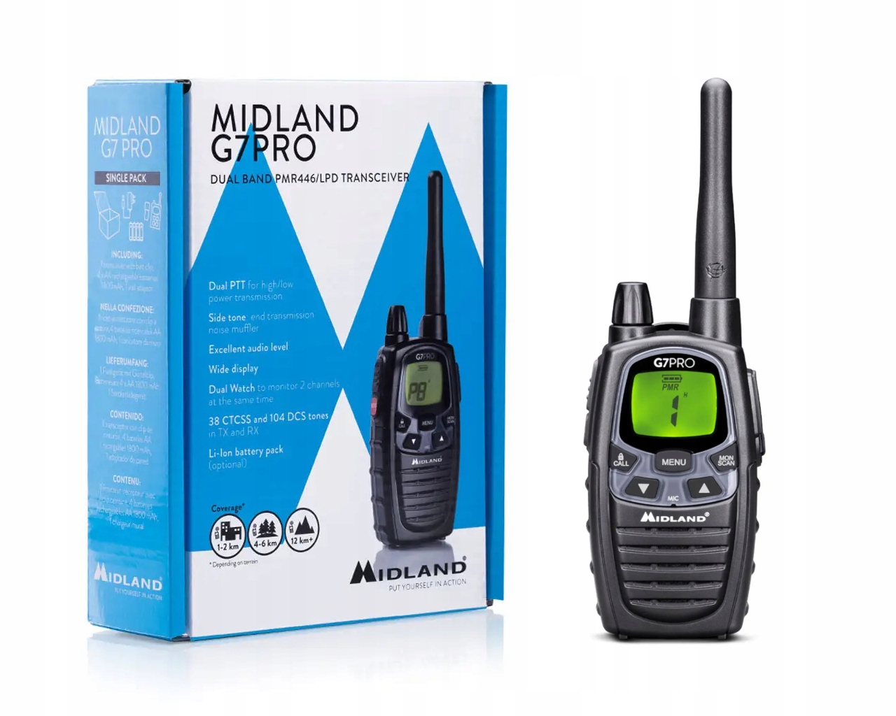 Krótkofalówka Midland G7 Pro Single