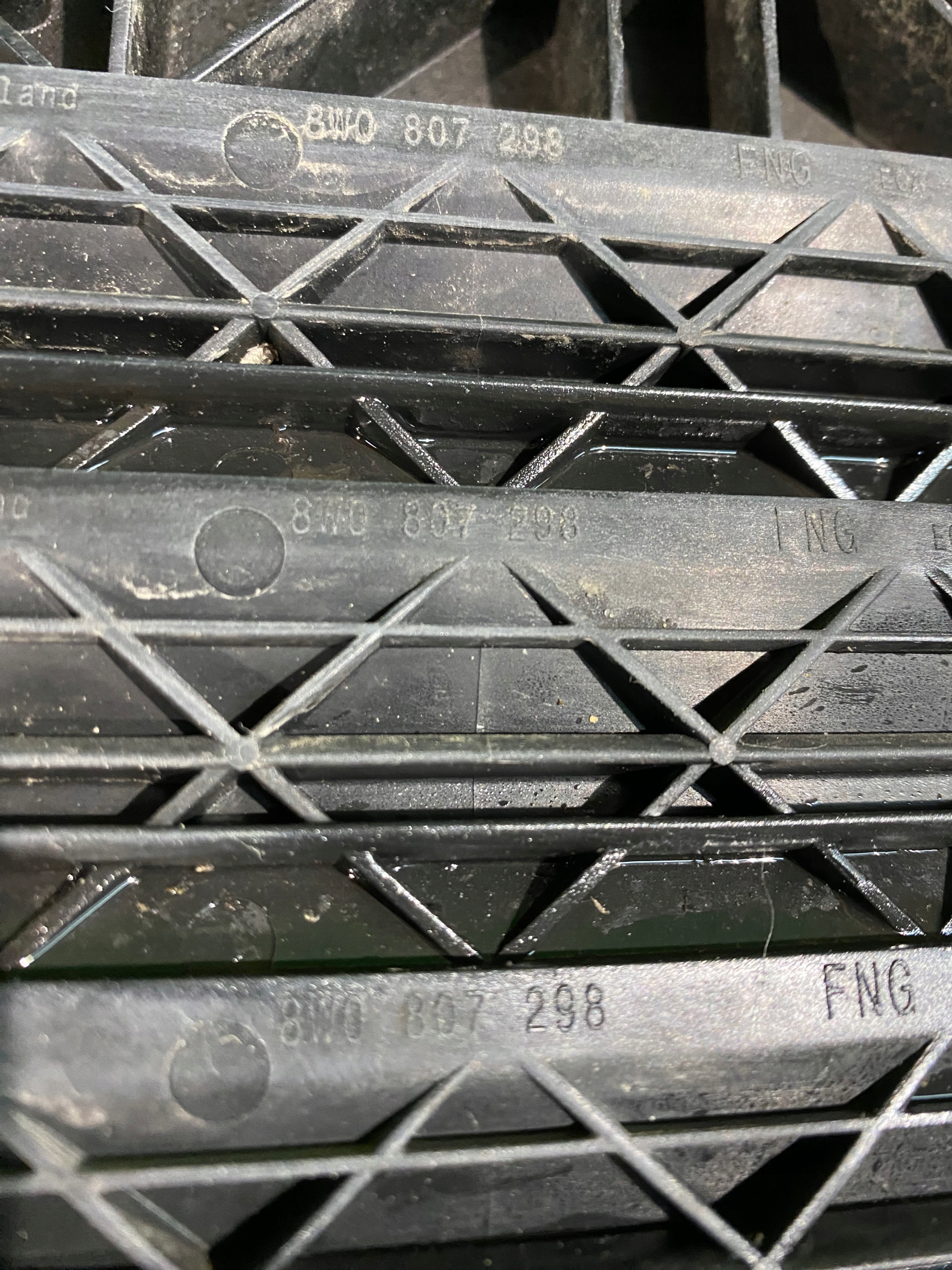 luftansaugkanal luftführung AUDI A5 8W LIFT NR.121