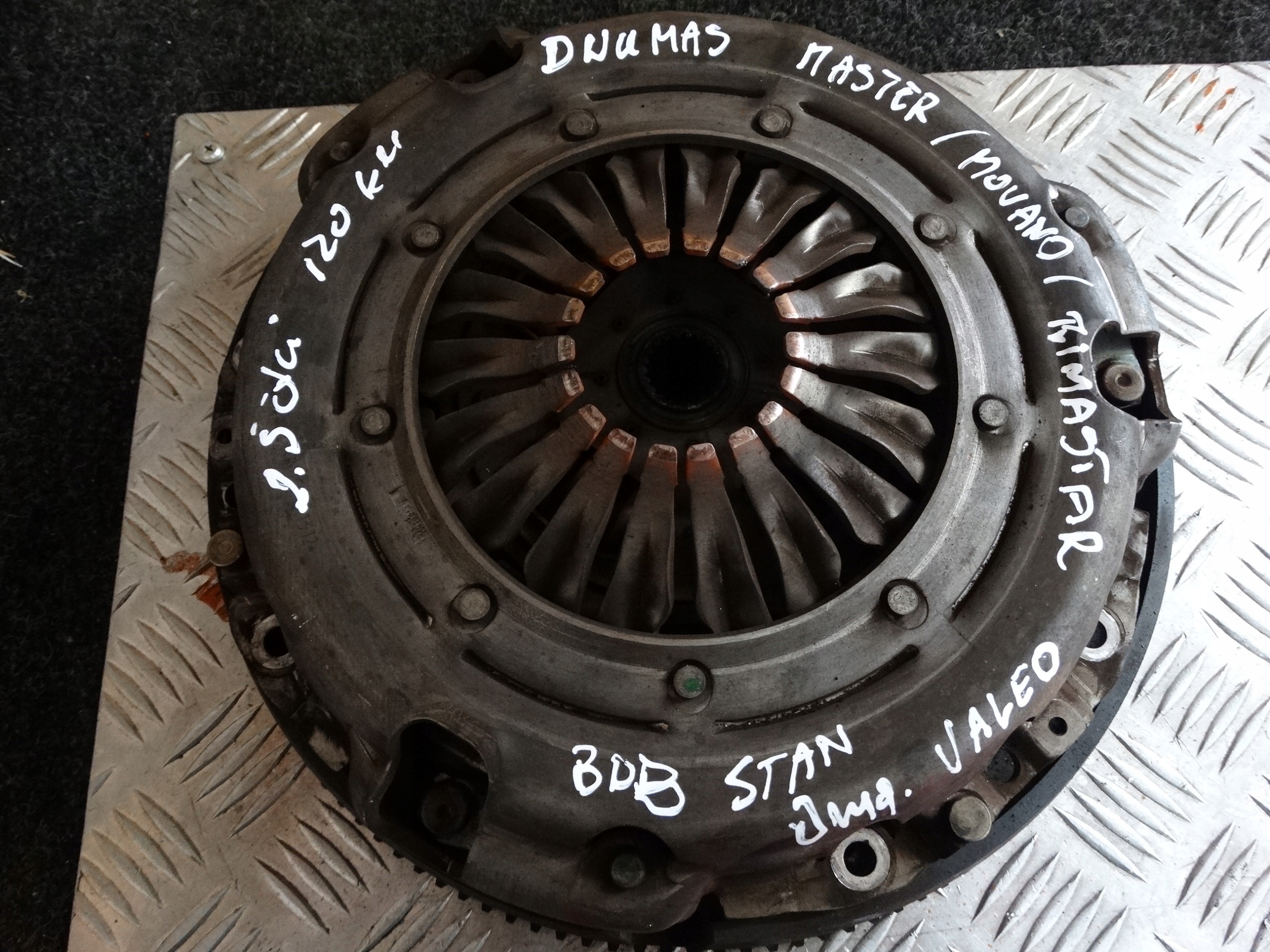 DWUMAS clutch RENAULT MASTER NISSAN PRIMASTAR