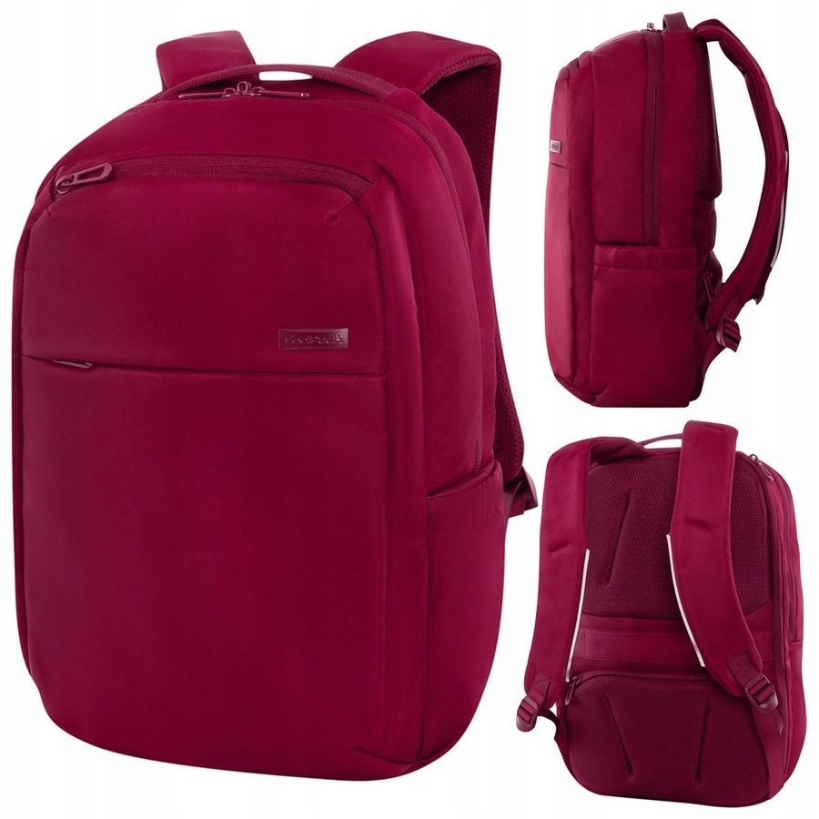 Batoh Coolpack Bolt Bordový pro notebook, dvoukomorový