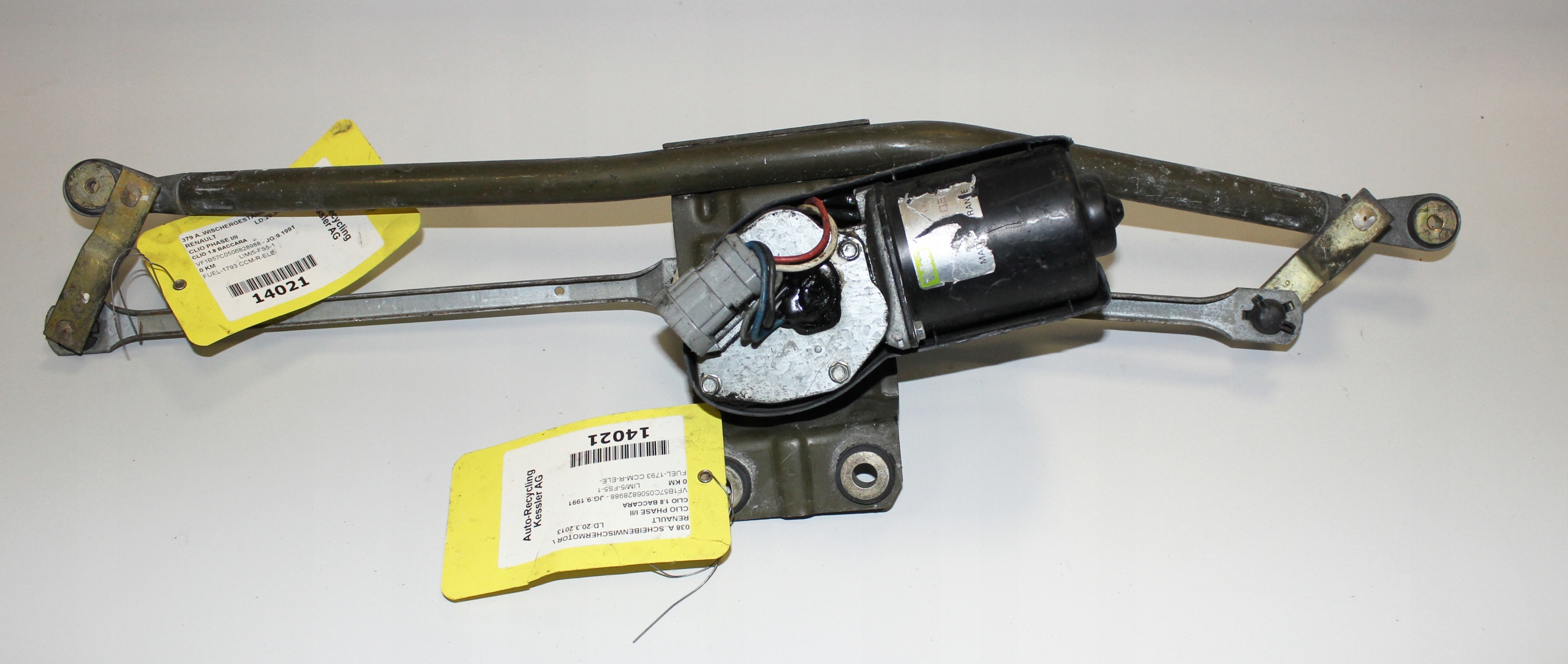 MECHANIZM WYCIERACZEK RENAULT CLIO 1 7700792944