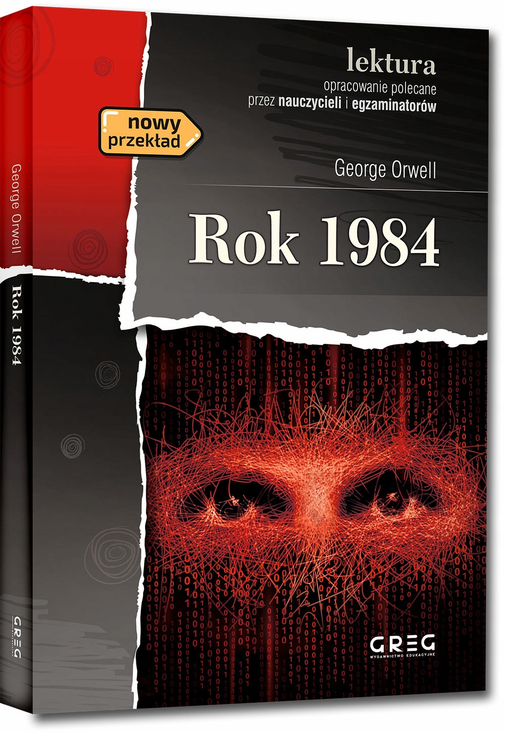 ROK 1984 wydanie z opracowaniem George Orwell GREG