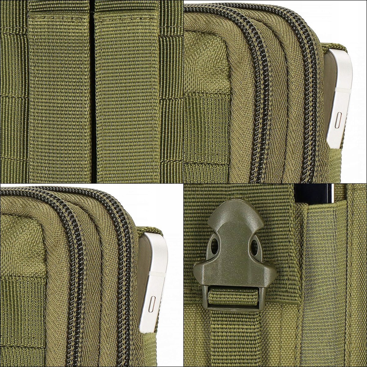 SASZETKA NERKA ETUI WOJSKOWA TAKTYCZNA BIODRÓWKA POJEMNA MĘSKA MOLLE Typ saszetka