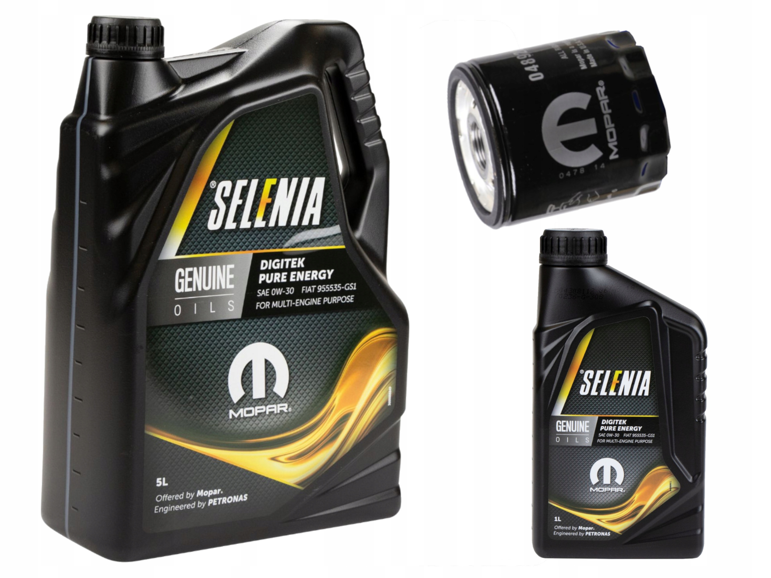 Selenia Digitek 0W30 6L filtr Oe Alfa Stelvio 2.0