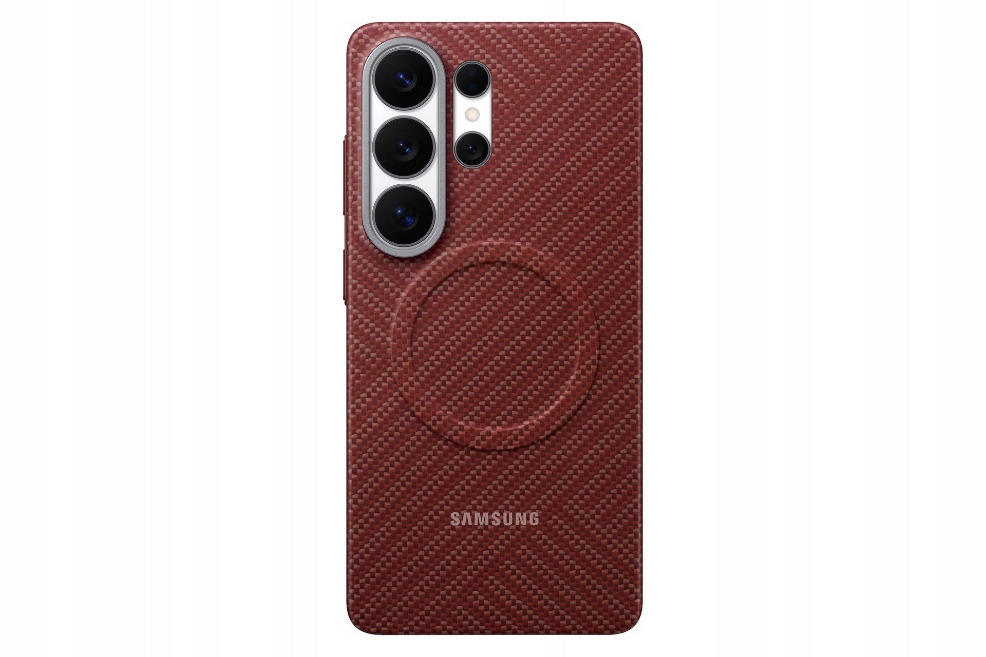 Originálne puzdro Samsung pre Galaxy S26 Ultra Carbon Magnet Case Červené