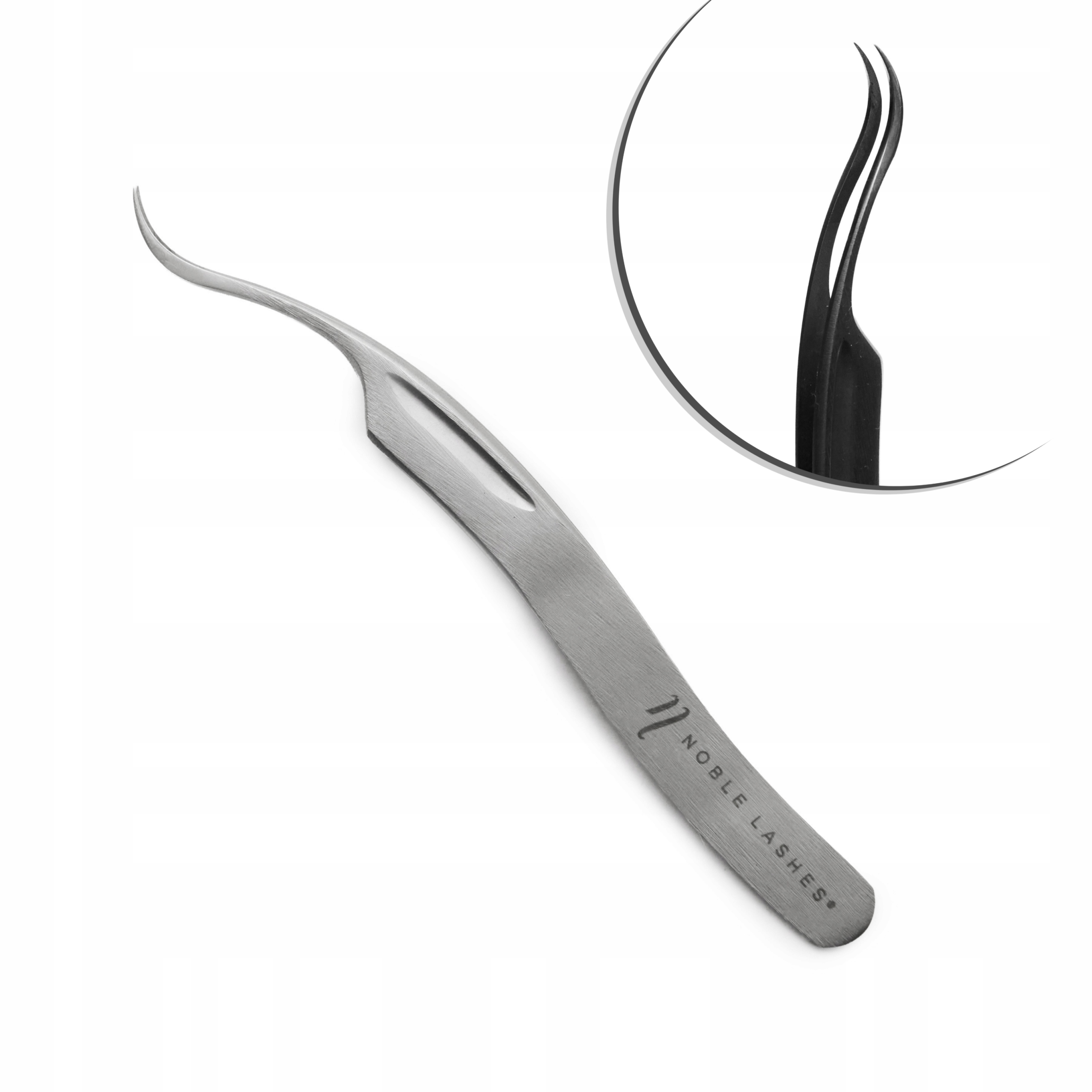 Pinzeta Metallic Round Noble Lashes