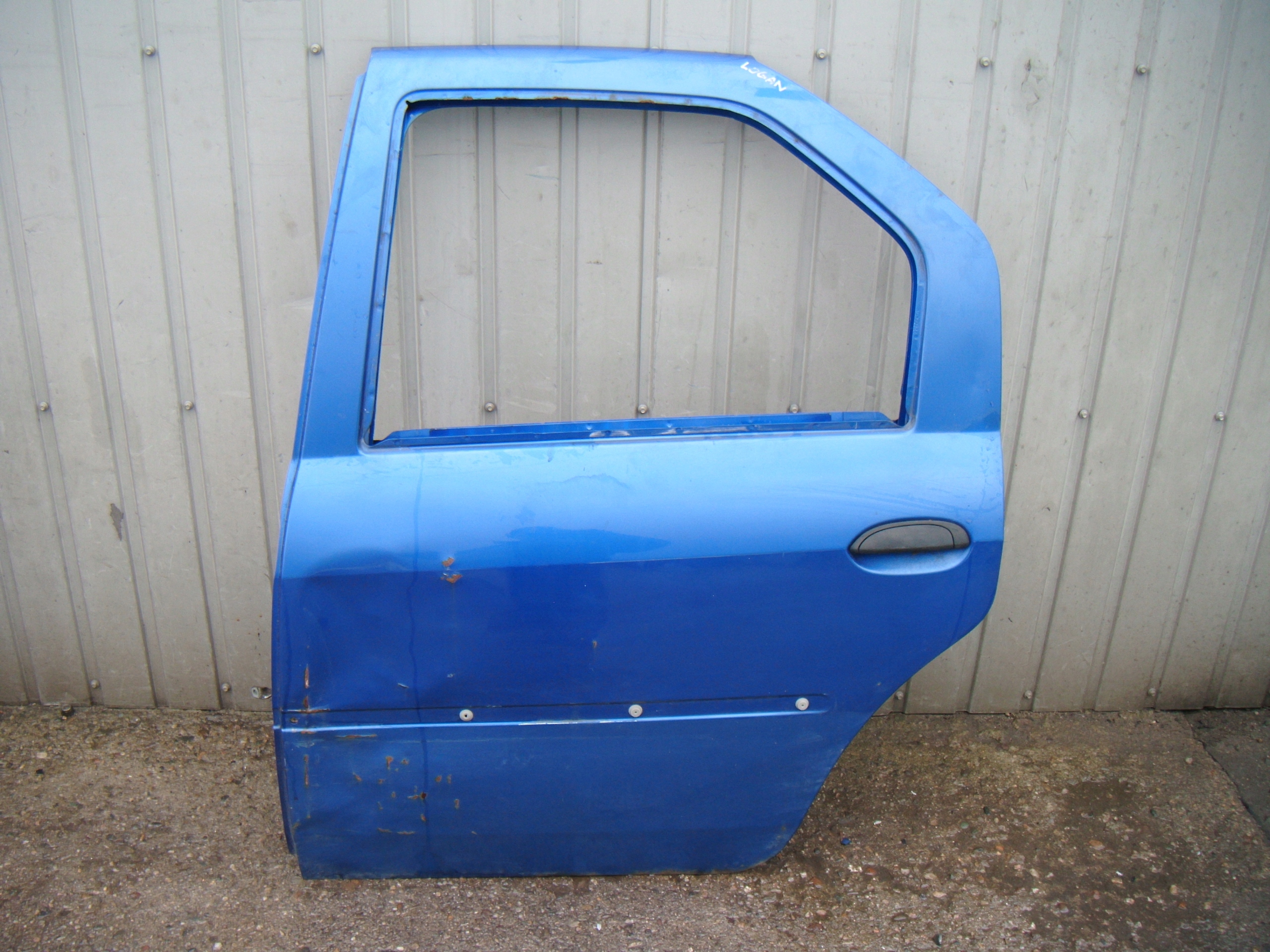 DACIA LOGAN I SEDAN 2005-2014 DRZWI LEWY TYŁ KOD LAKIERU TEG1G