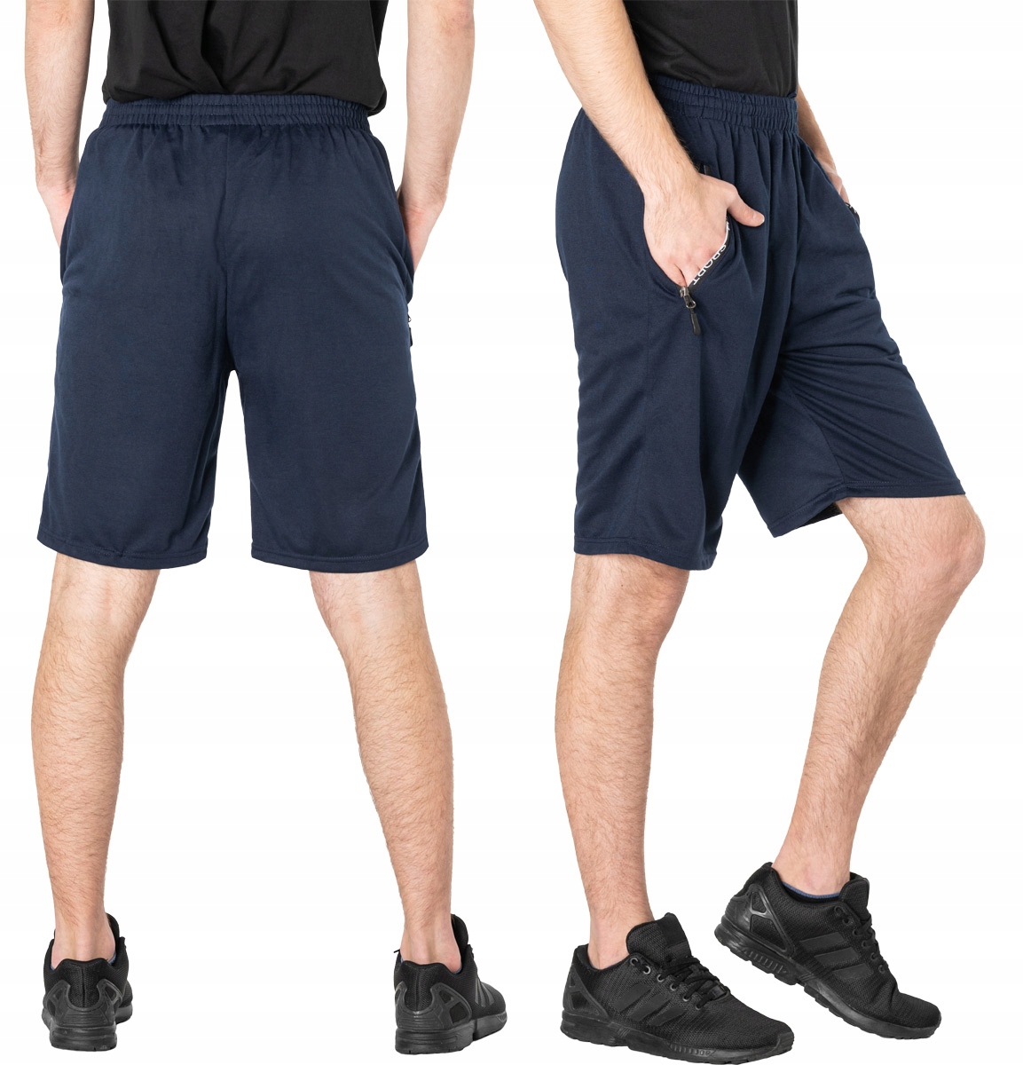 

Krótkie Spodenki Dresowe Szorty Męskie 6383-4 4XL