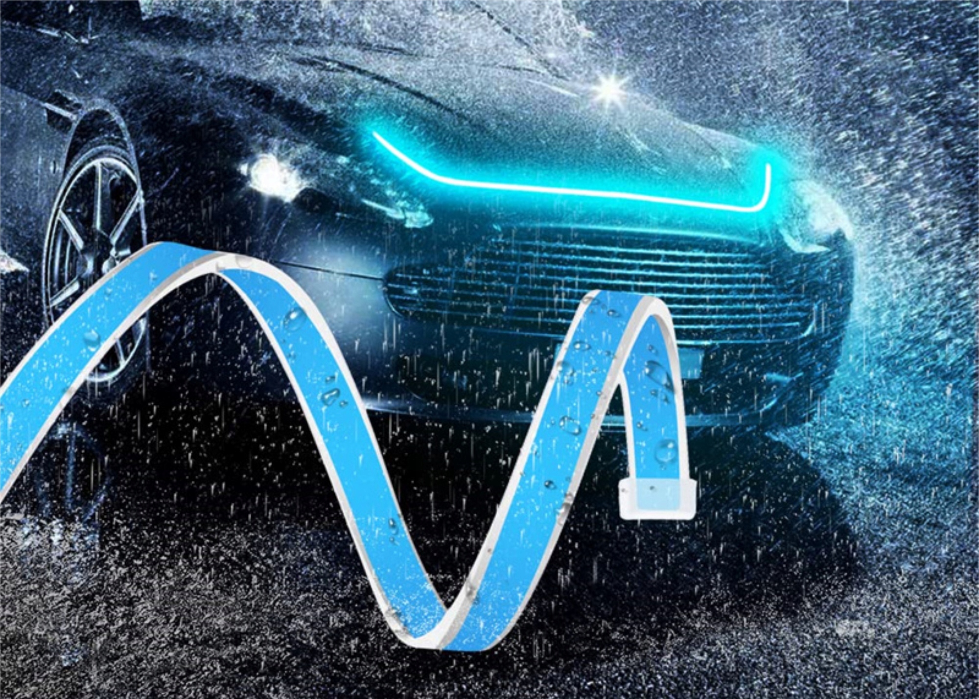 OŚWIETLENIE LED RGB TAŚMA MASKI DRZWI AUTA APP BT EAN (GTIN) 5903726637121