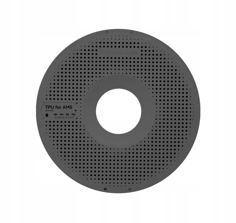 Filament Bambu Lab TPU for AMS 1,75mm 1kg - z wielorazową szpulą - White