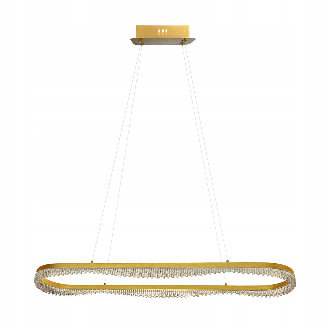 Milagro Preciosa Lampa wisząca Led 45W 120 cm złota 4000K