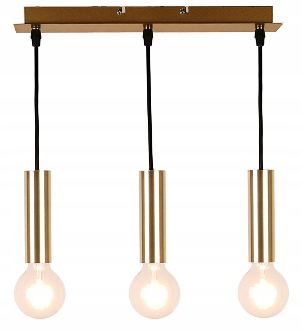 Závěsná lampa bez stínítka 3x40W E27 Dallas Ledea