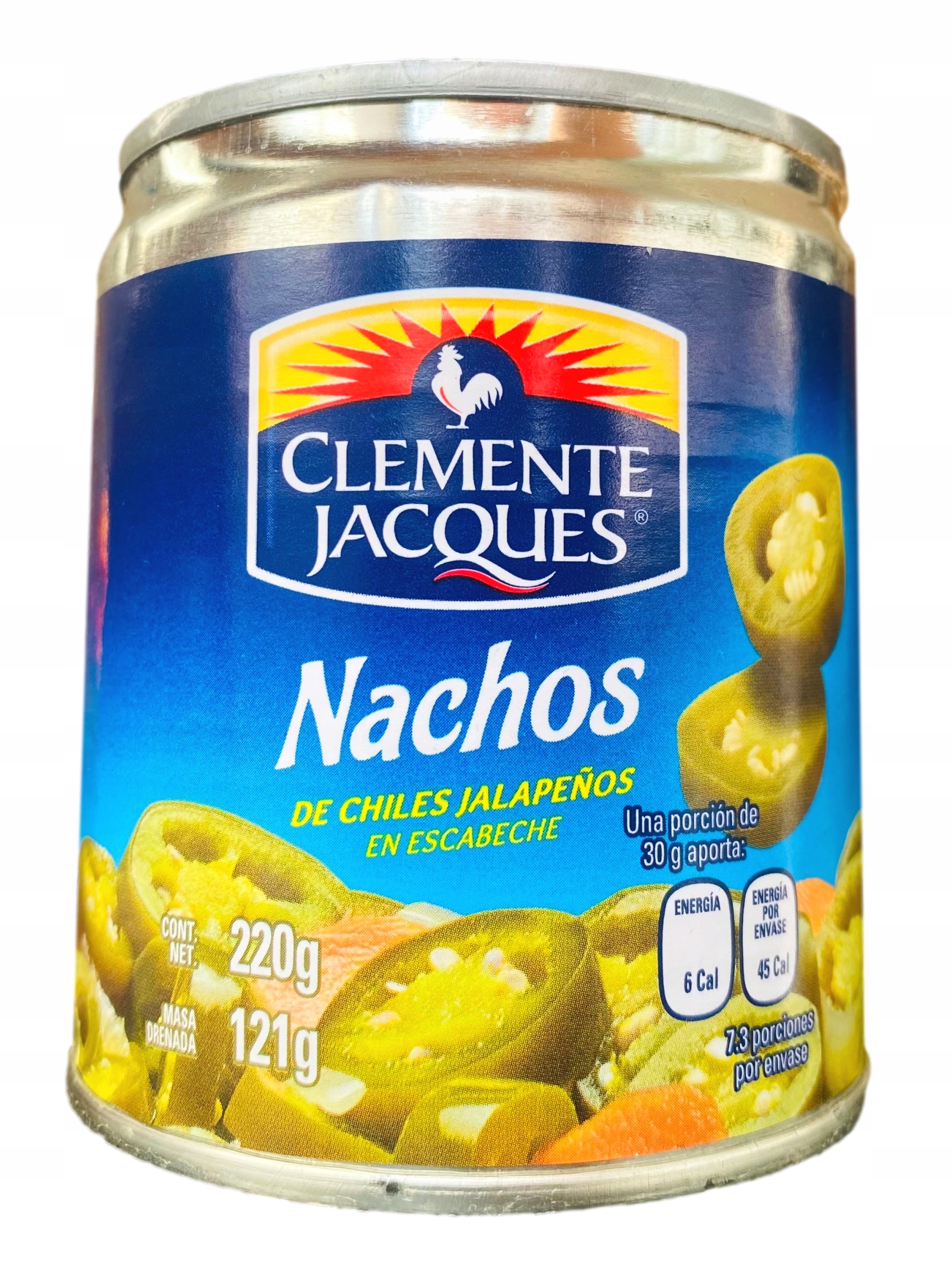 

Papryczki Jalapeno krojone Nachos 220g Clemente