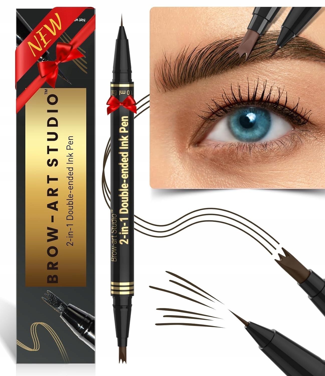 IMethod Microblading Eyebrow Pencil - Kredka do brwi 2 w 1, 1ml
