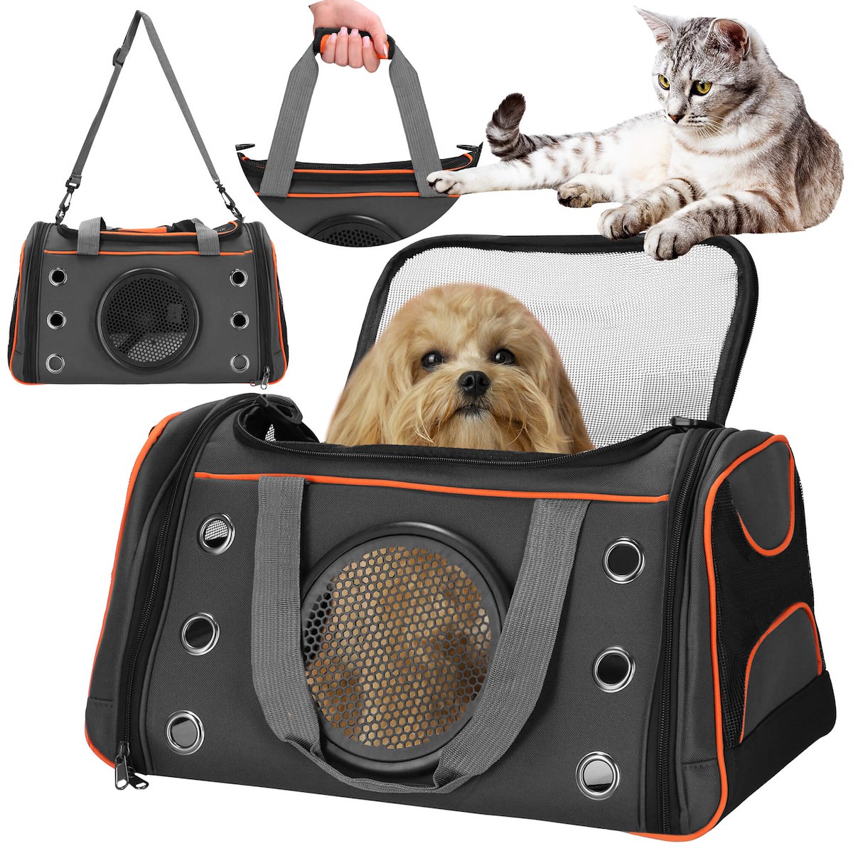 Transporter Torba Dla Psa Kota Królika R.m Składany Do 12KG