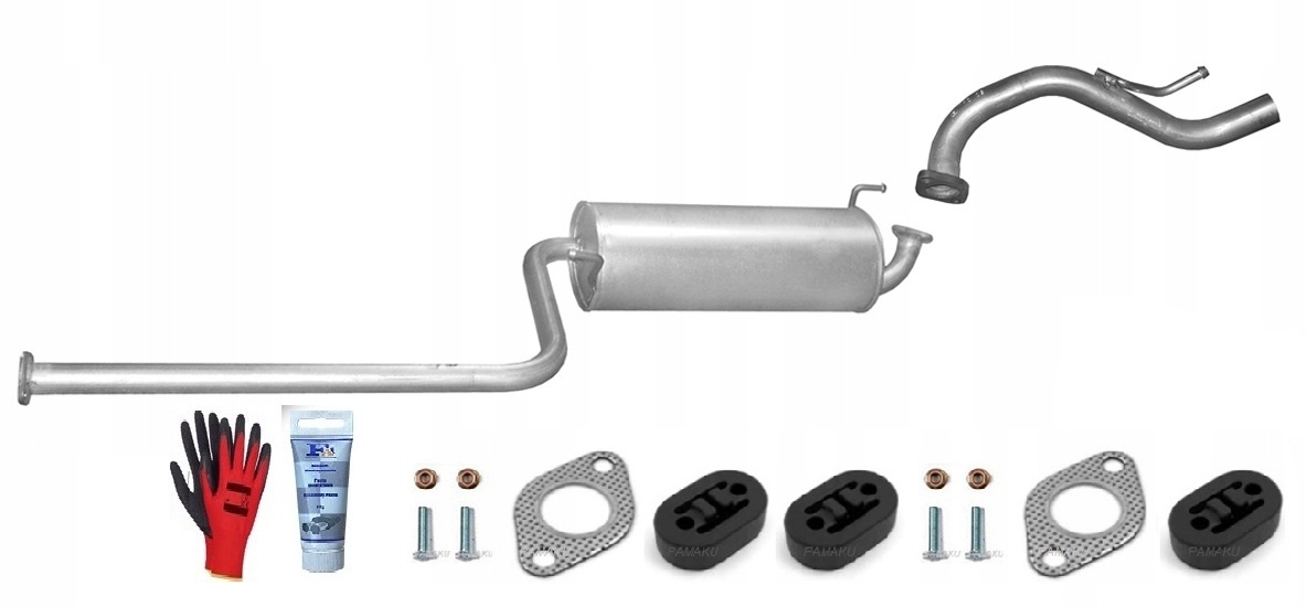 Hyundai Atos 1.0 1.1 (od roku 1997) Tlumič sada trubka bonus