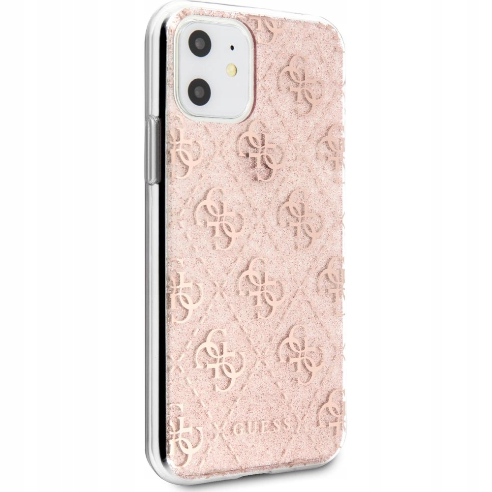 

Etui brokatowe Guess do iPhone 11/ Xr pokrowiec