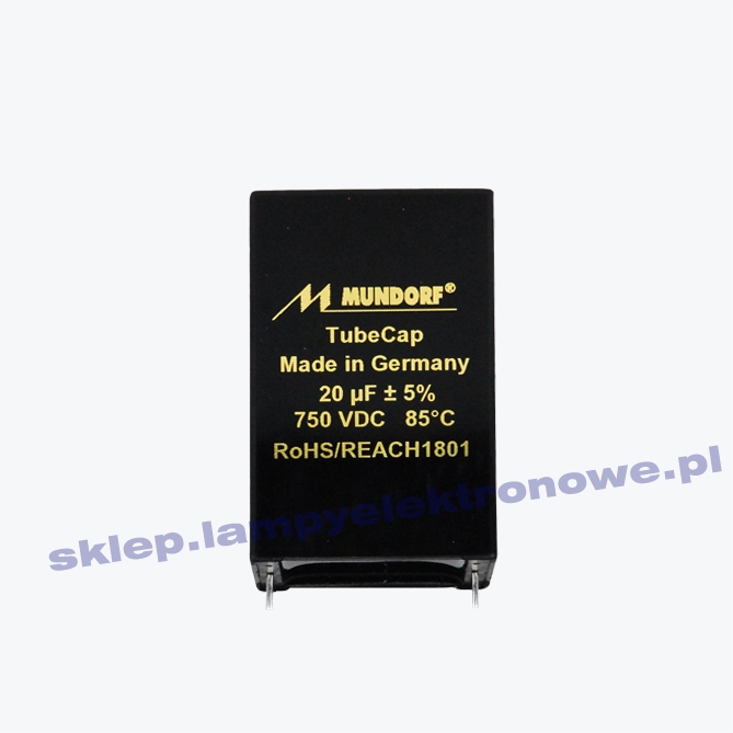 Fóliový kondenzátor Tcap 20uF/750V Print Mundorf