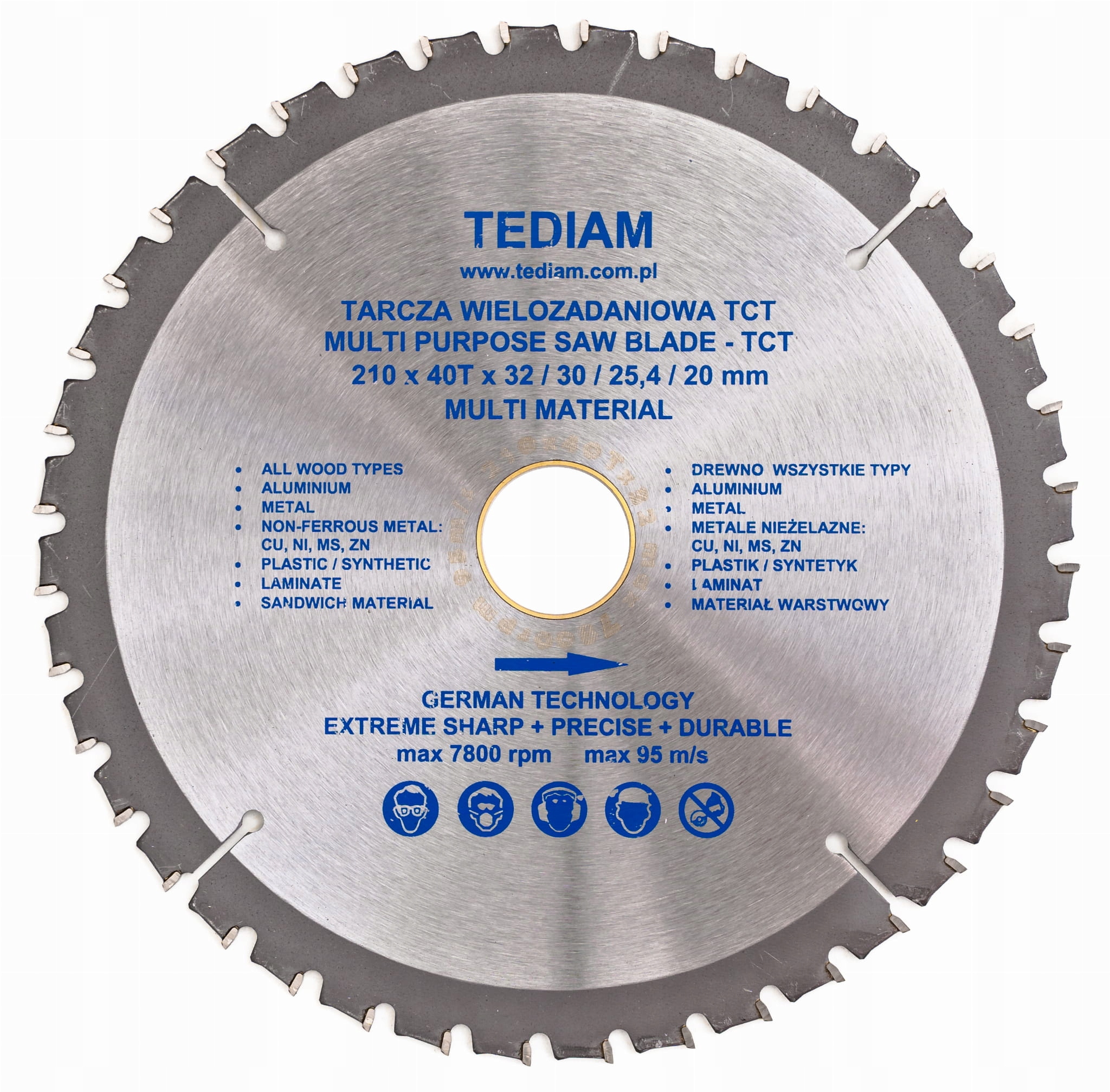 

210x32x40 tarcza wielozadaniowa Professional