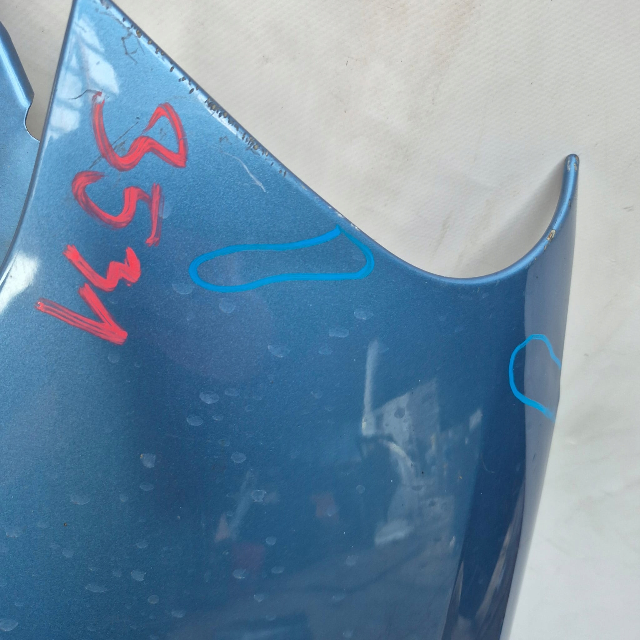 VW POLO IV 4 LIFT 05-09 fender front front left