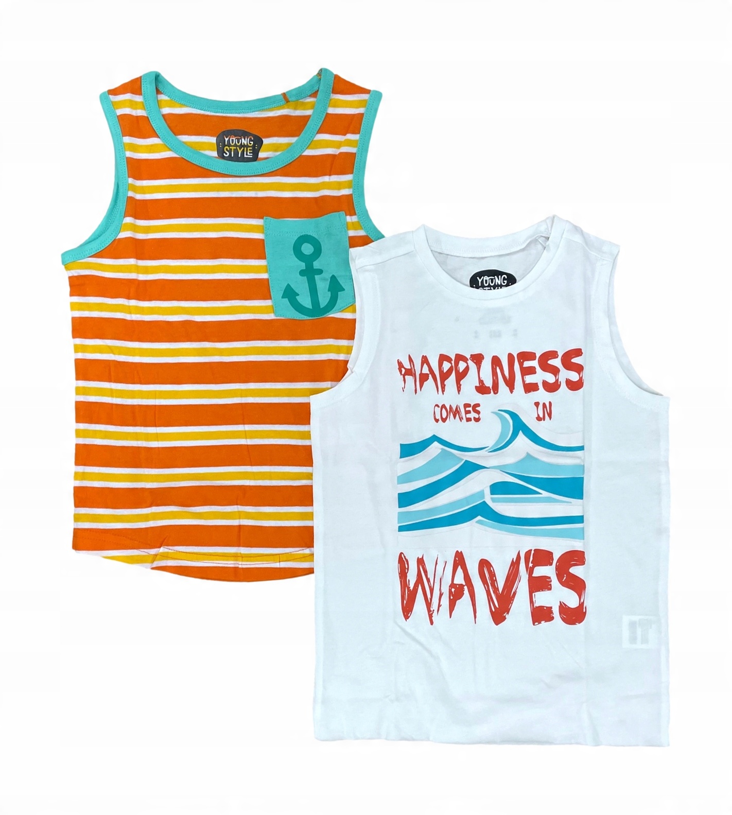 

Waves 2pak bluzka koszulka t-shirt *128