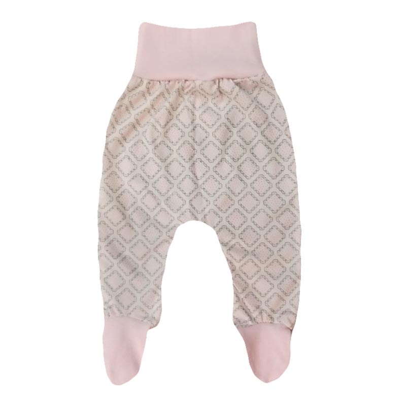 PÓŁŚPIOCHY 50 spodenki BEZUCISKOWE dla wcześniaka PRODUCENT jasny różowy