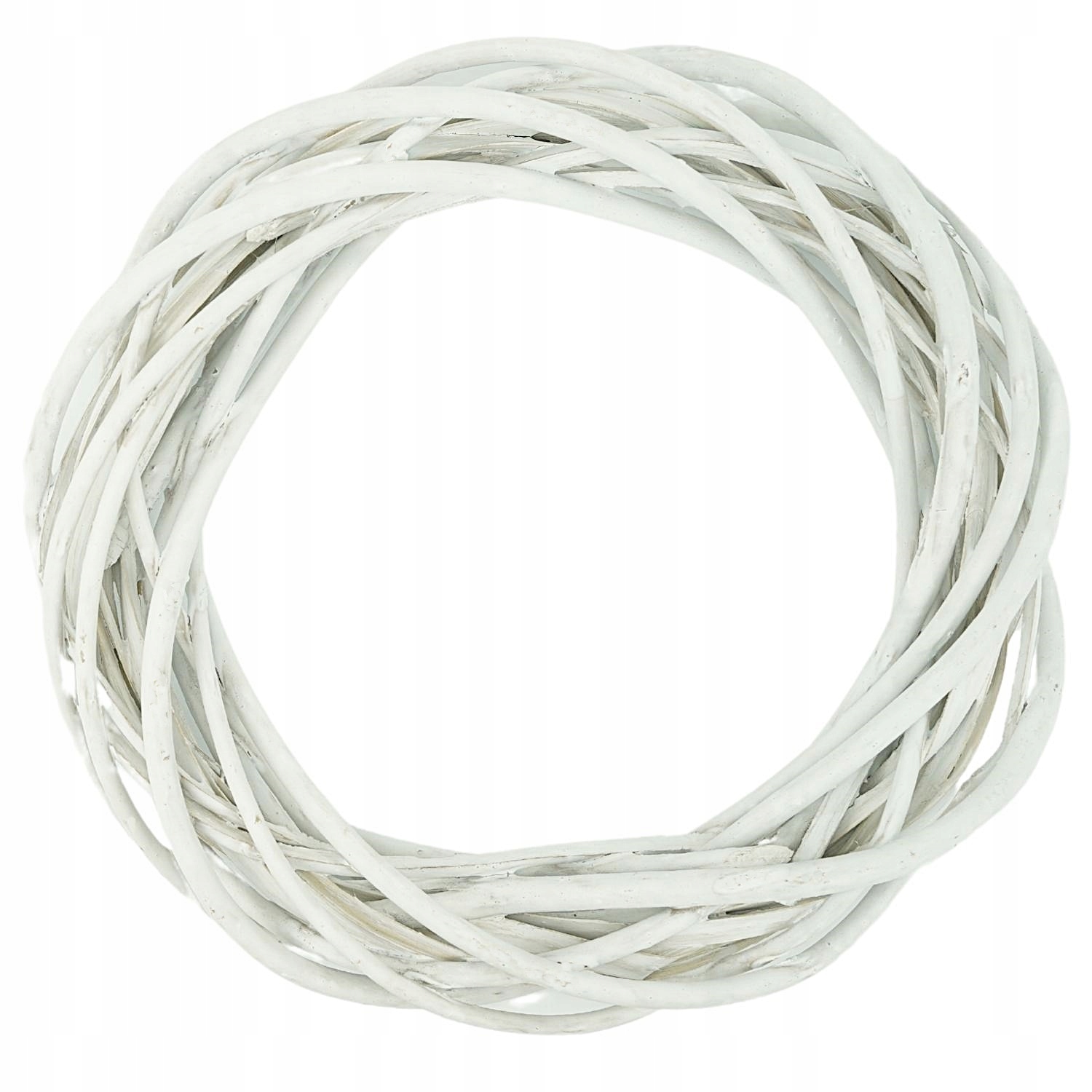 

Wianek Wiklinowy Biały Gruby Ring Koło śr.20cm