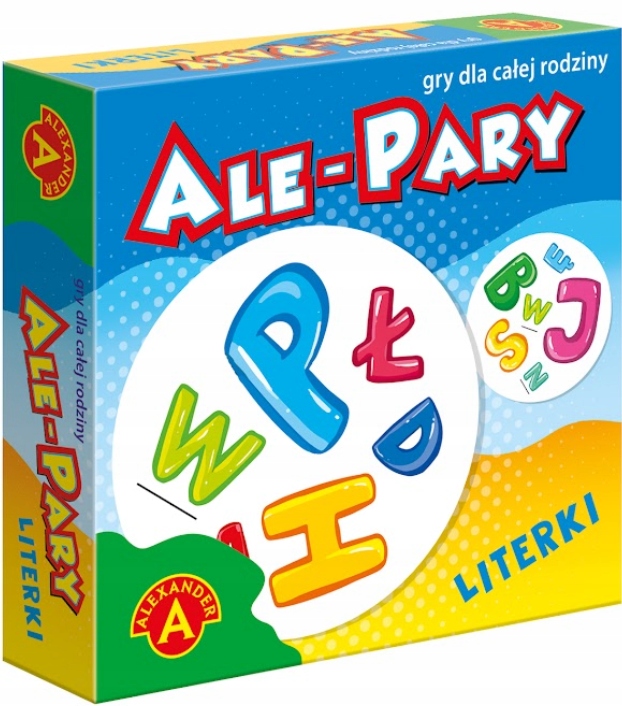 

Ale Pary Literki Gra Karciana Dla Dzieci 3+