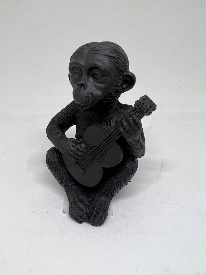 Figurka małpki 9 cm MINI BUDDA LEKKA DEKORACJA