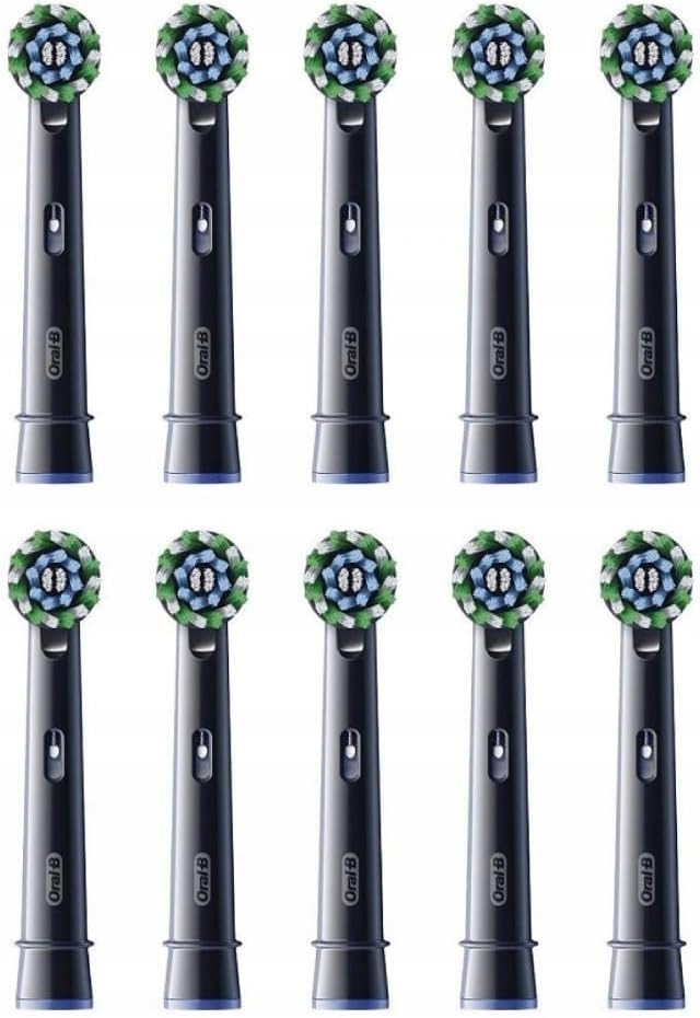 Oral-B Pro Cross Action Końcówki do szczoteczki czarne 10 sztuk oryginalne