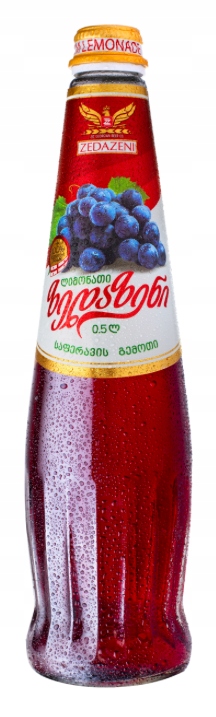 Limonáda Gruzínská Zedezani Hroznové Víno 0,5 sklo 20 x svařák