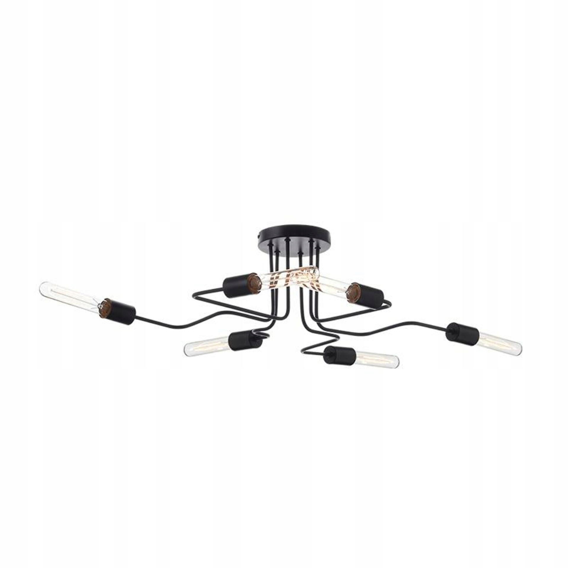 Aca Lighting Vintage stropné svietidlo TNK933846CBK