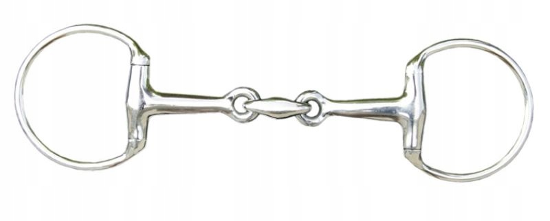 Wędzidło Oliwka Dwa Razy Łamane 12,5CM