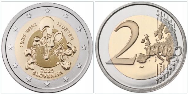 Słowenia 2025 2€.#112.Miki Muster........3155
