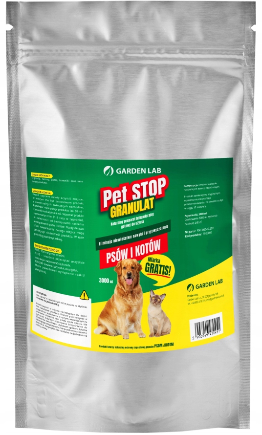 

Garden Lab Pet Stop Granulat 3000ml Odstraszacz