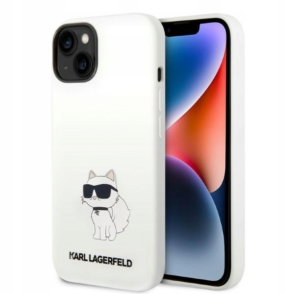 Pouzdro Pro Iphone 14 Plus 15 Plus Karl Lagerfeld Silicone Choupette Magsafe