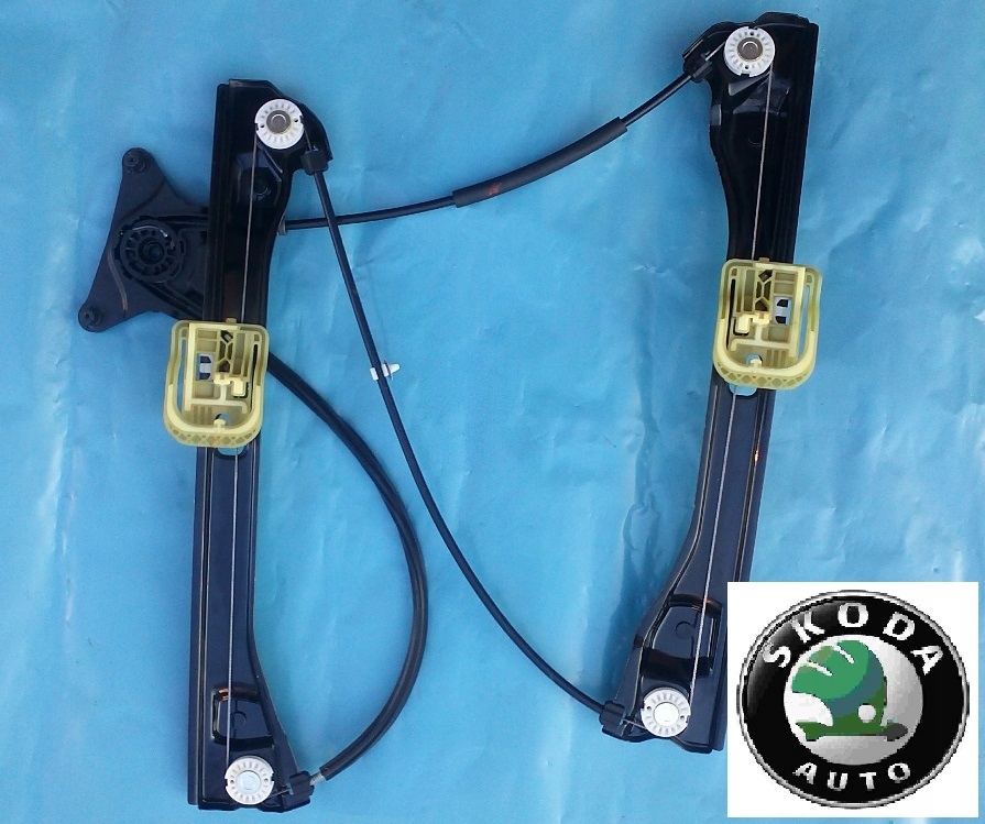 Skoda RAPID 12-19 Podnośnik szyby przód Lewy NOWE W-WA